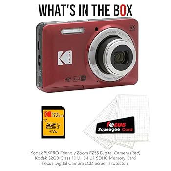 Amazon.com : Kodak PIXPRO Friendly Zoom FZ55 Digital Camera